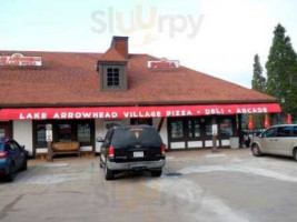Lake Arrowhead Village Pizza, Deli Arcade outside