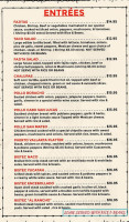 El Rancho menu