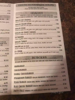 The Inn menu