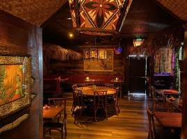 Hula's Island Grill Tiki Room inside
