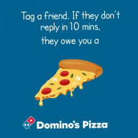 Domino's Pizza food