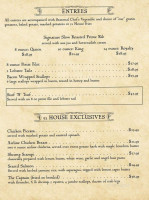 51 House menu