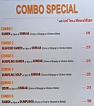 Seoul Kimbab menu