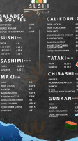 Sushi By Twill menu