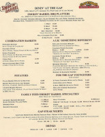 Royal Grill menu