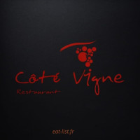 Côté Vigne menu