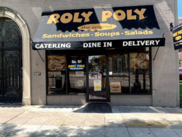 Roly Poly Sandwiches outside