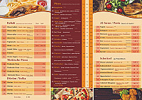 Oase Kebabhaus menu
