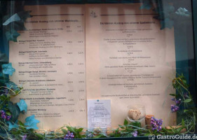 Weinhaus Schultes menu