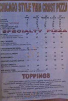 Pizza Works Peoria menu