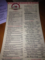 May Kelly's Cottage menu