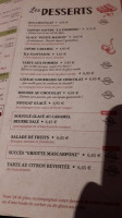 Courtepaille menu