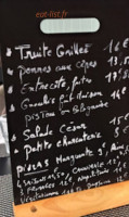 Le Biancheri menu