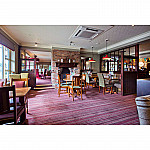 The Cinder Path Brewers Fayre inside