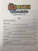 Maggie's Hickory Run menu