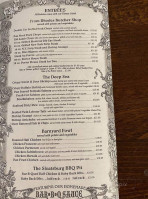 Rhodes North Tavern menu