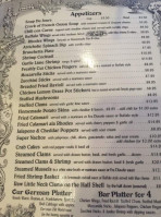 Rhodes North Tavern menu