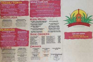 El Fogon menu