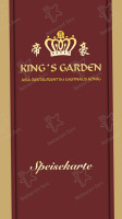 China Restaurant Kings Garden menu