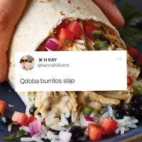 Qdoba Mexican Grill food