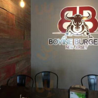 Bovine Burgers inside