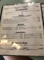 Olde Tyme Cafe menu