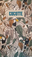Cocotte menu