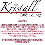 Cafe Kristall menu