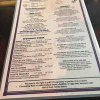 Harpoon Willie's menu