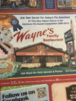 Wayne's Family food