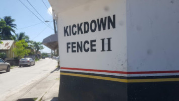 Kick Down Fence Ii outside