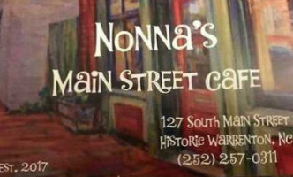 Nonna's Main Street Cafe food