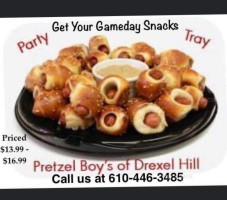 Pretzel Boy's food