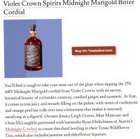 Derelict Airship Distillery Makers Of Violet Crown Spirits food