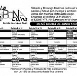 La Bona Cuina menu