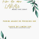 Laraurestaurante menu