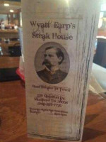 Wyatt Earp's Sports Grill Steakhouse food