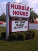 Huddle House food