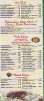 Pizza Villa menu