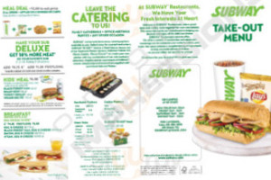 Subway Sandwiches Salads outside