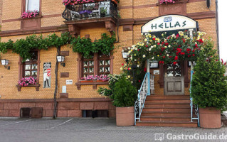Hellas Restaurant outside