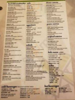 Zider Zee menu