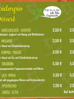 Ovelos menu