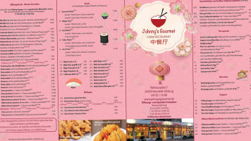 Johnny's Gourmet menu