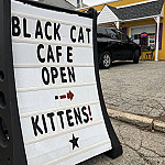 The Black Cat Cafe outside