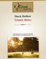 Bogey's At Duck Hollow Golf menu