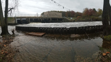 Allegan Dam River Boat Ramp outside