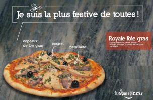 Le Kiosque à Pizzas food