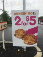 Dunkin' outside