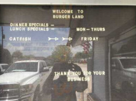 Burger Land outside